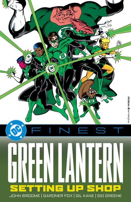 DC FINEST GREEN LANTERN SETTING UP SHOP TP
