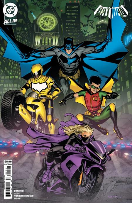 DF BATMAN #9 VARIANT SIGNED BY RYAN SOOK