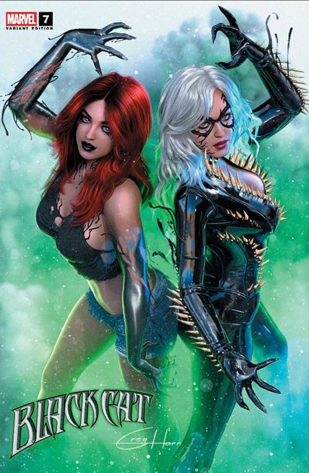 DF BLACK CAT #7 GREG LAND COMICXPOSURE EXCLUSIVE