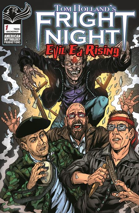 TOM HOLLANDS FRIGHT NIGHT EVIL ED RISING #1 (ONE SHOT) CVR E PUIS CALZADA CVRS A D were solicited and fulfilled thru Diamond
