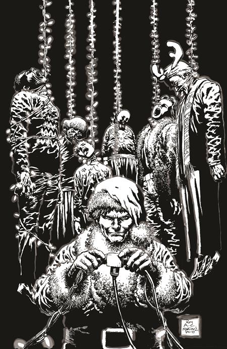 SILENT NIGHT DEADLY NIGHT DARK WINTER #2 (OF 2) CVR E ROY ALLAN MARTINEZ B&W LIMITED EDITION VAR (MR) Limited to 350 copies Allocations may occur