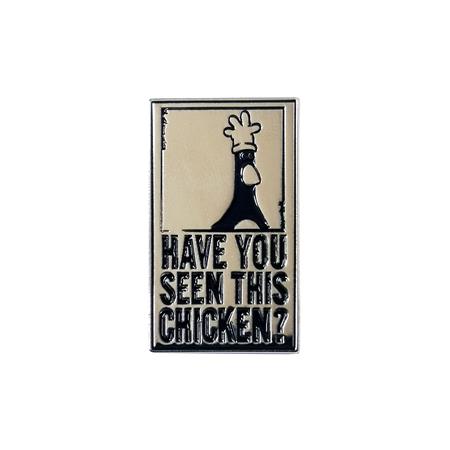 WALLACE & GROMIT FEATHERS ENAMEL PIN BADGE