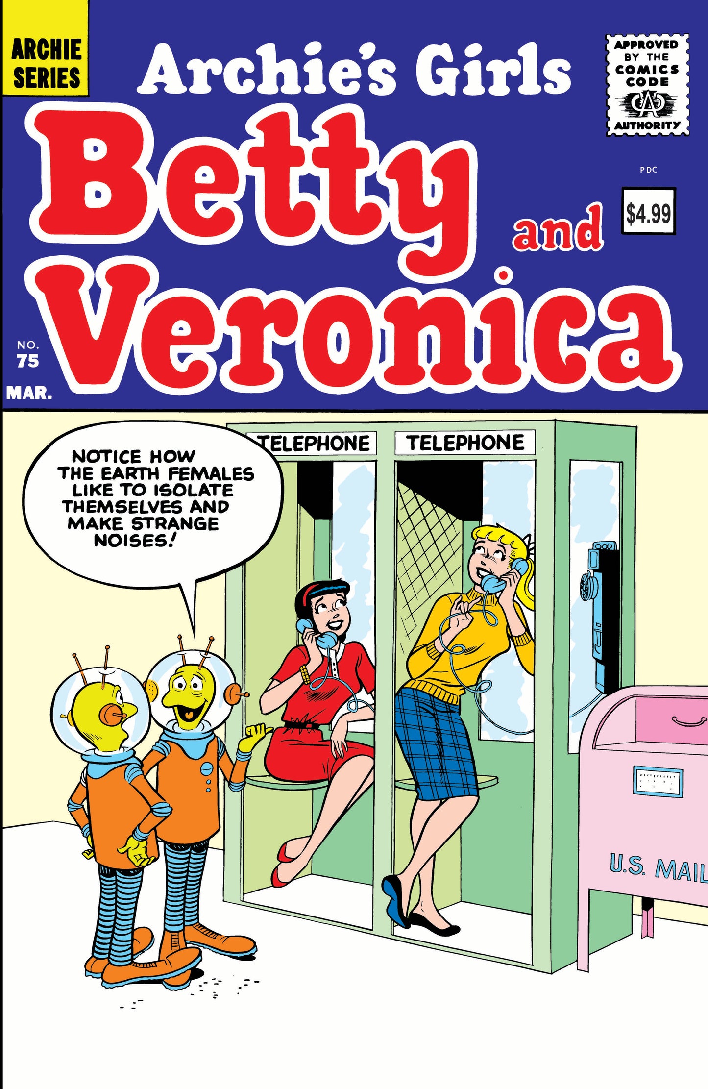 ARCHIE FACSIMILE #7 BETTY AND VERONICA #75 CVR A BOB WHITE