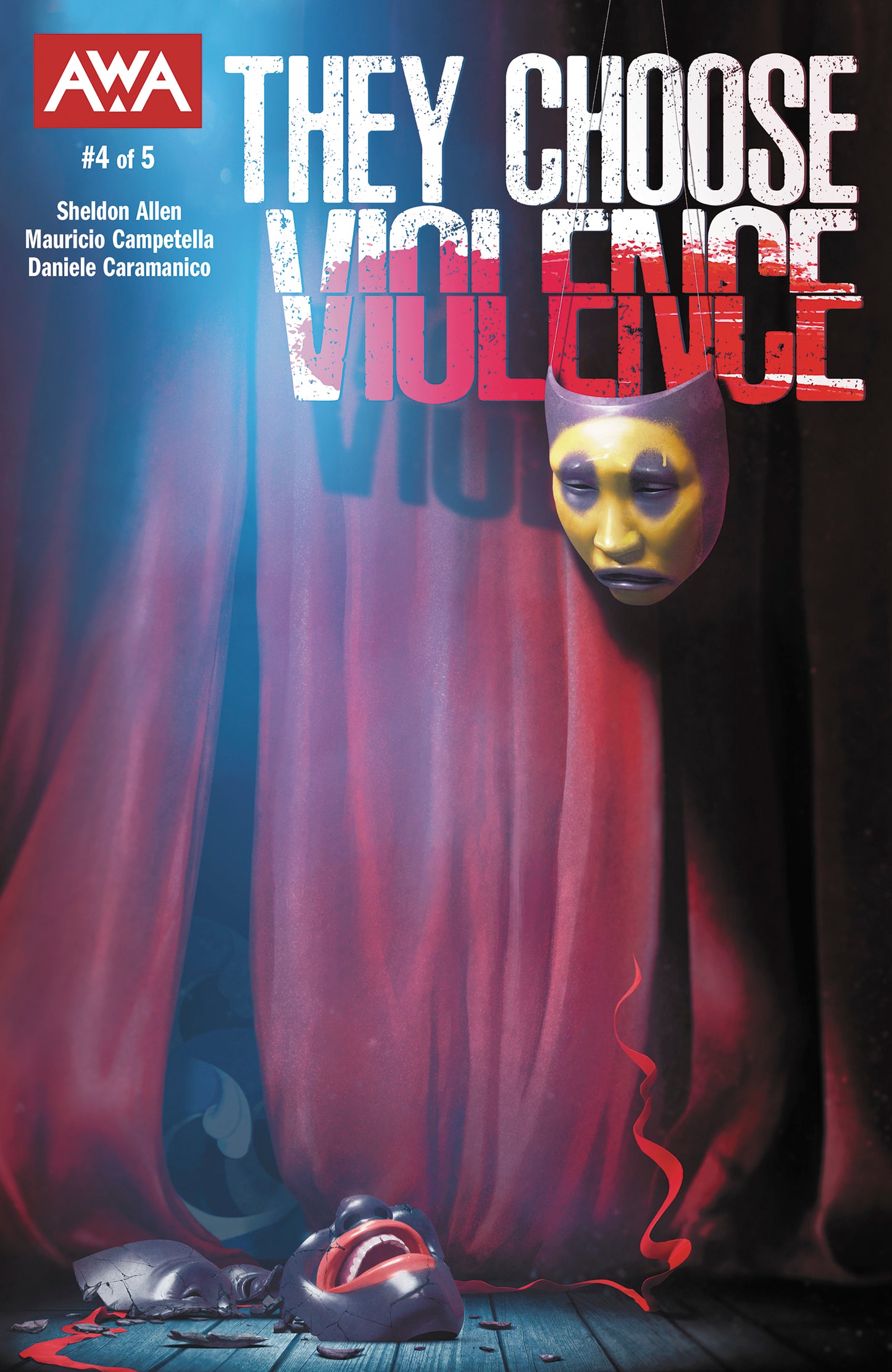 THEY CHOOSE VIOLENCE #4 (OF 5) CVR A RAZZAH (MR)