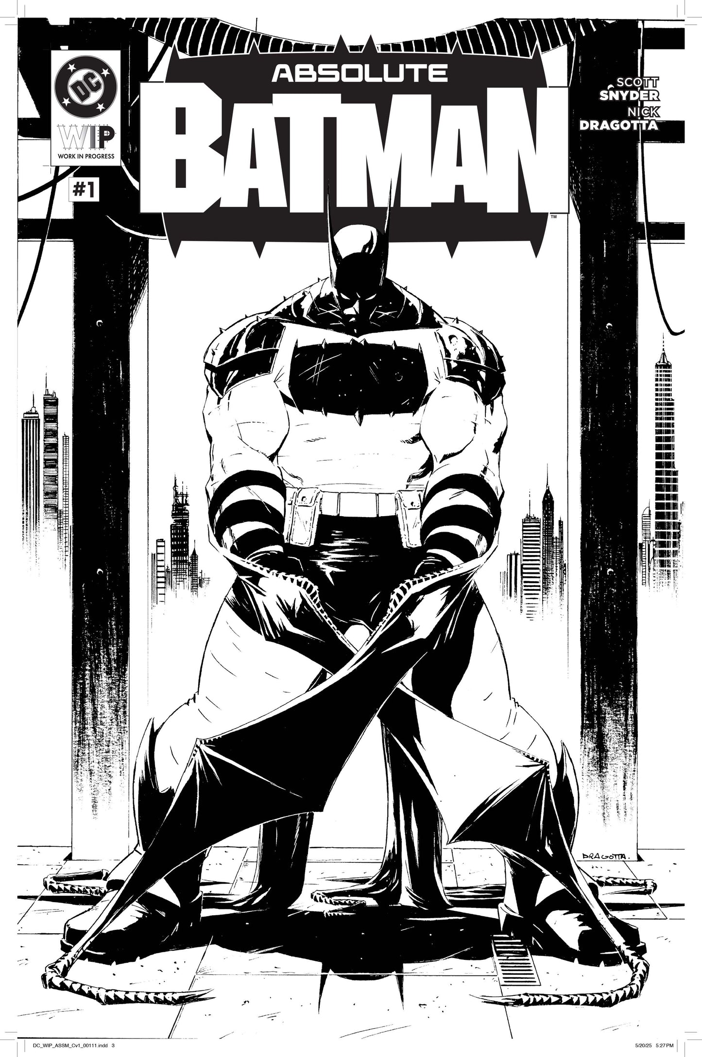 DC W.I.P. ABSOLUTE BATMAN #1