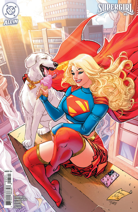 SUPERGIRL #5 CVR E INC 1:25 ADRIANA MELO CARD STOCK VAR
