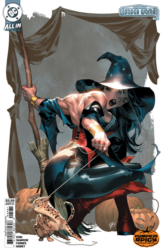 WONDER WOMAN #25 CVR E YASMINE PUTRI PUMPKIN SPICY CARD STOCK VAR