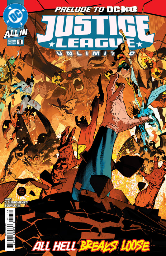 JUSTICE LEAGUE UNLIMITED #11 CVR A DAN MORA