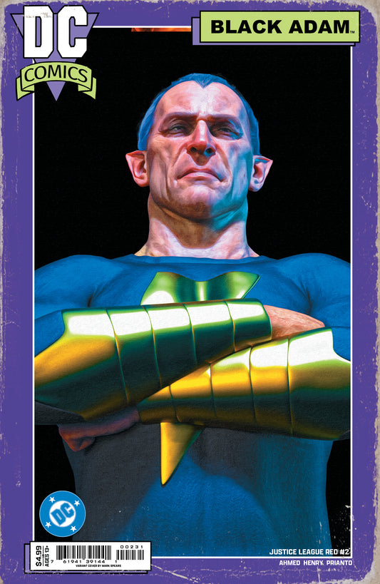JUSTICE LEAGUE RED #2 (OF 6) CVR C MARK SPEARS CARD STOCK VAR
