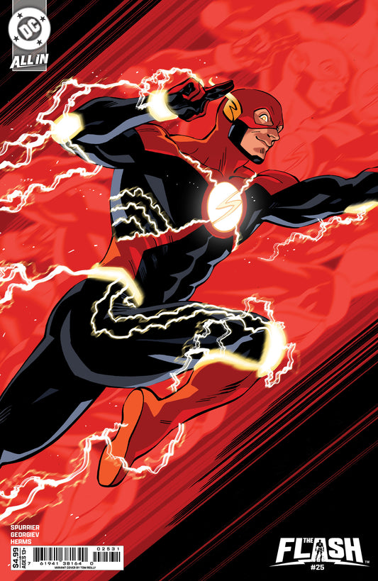 FLASH #25 CVR B TOM REILLY CARD STOCK VAR
