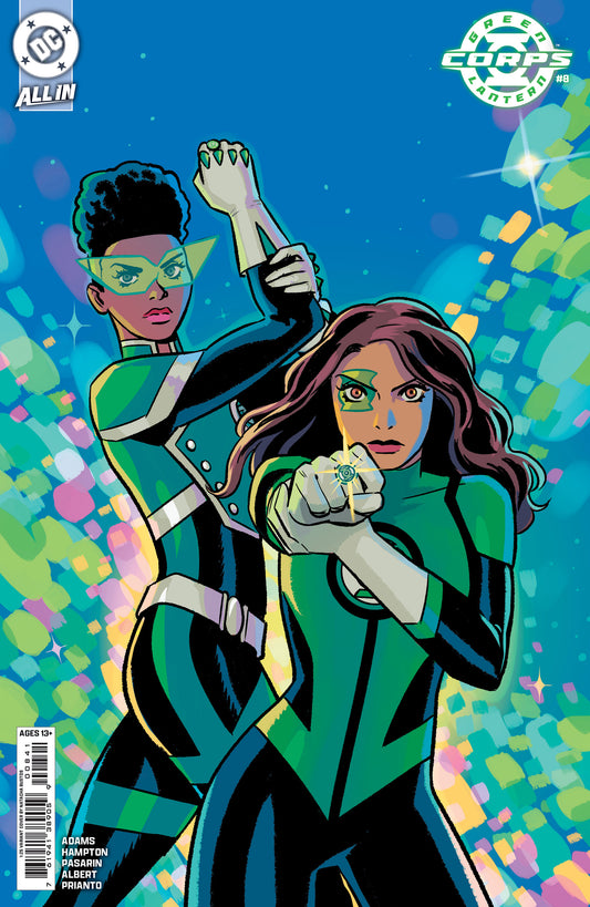 GREEN LANTERN CORPS #8 CVR E INC 1:25 NATACHA BUSTOS CARD STOCK VAR (STARBREAKER SUPREMACY)