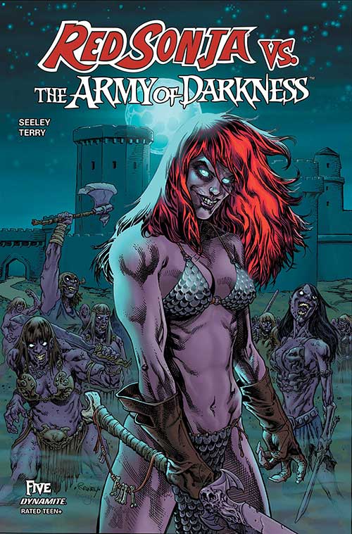 RED SONJA VS ARMY OF DARKNESS #5 CVR C TOM RANEY VAR
