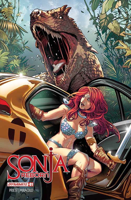 SONJA REBORN #1 CVR D GREG LAND VAR