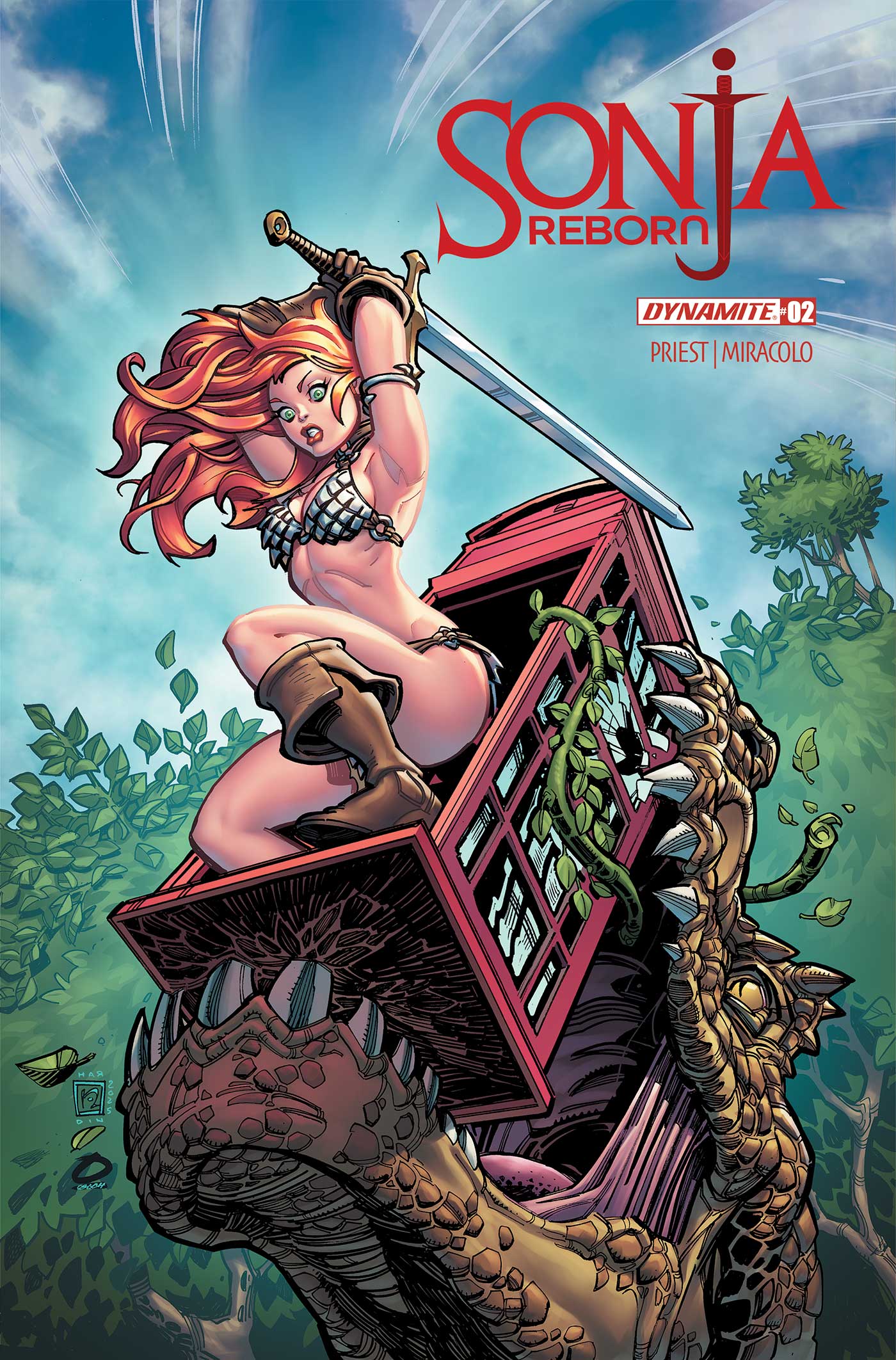 SONJA REBORN #2 CVR C CHAD HARDIN VAR