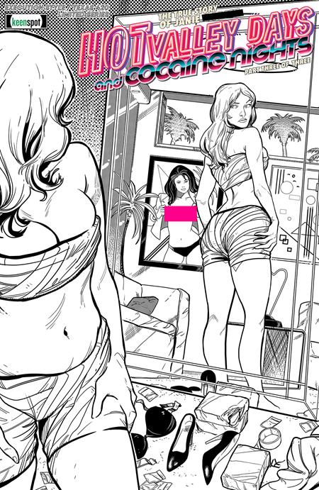 HOT VALLEY DAYS #3 CVR B FARID KARAMI COLORING BOOK VAR (MR)