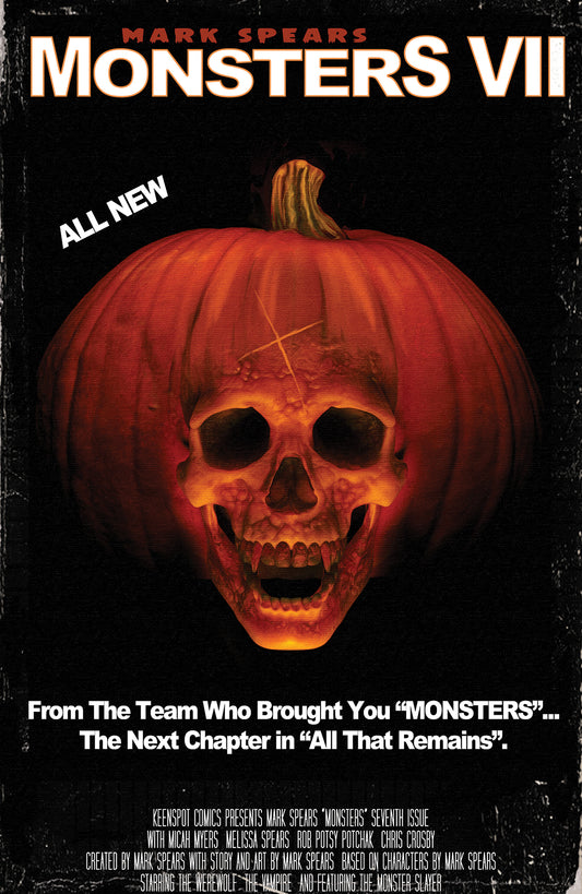 MARK SPEARS MONSTERS #7 CVR C MARK SPEARS HALLOWEEN II HOMAGE VAR