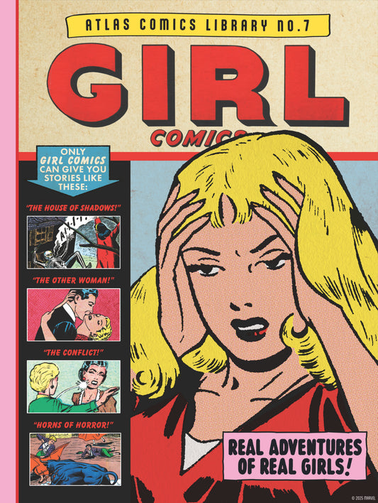 ATLAS COMICS LIBRARY HC NO 07 GIRL COMICS (MR)