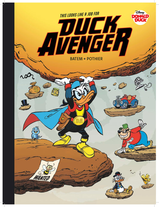WALT DISNEYS DONALD DUCK HC THIS LOOKS LIKE A JOB FOR DUCK AVENGER