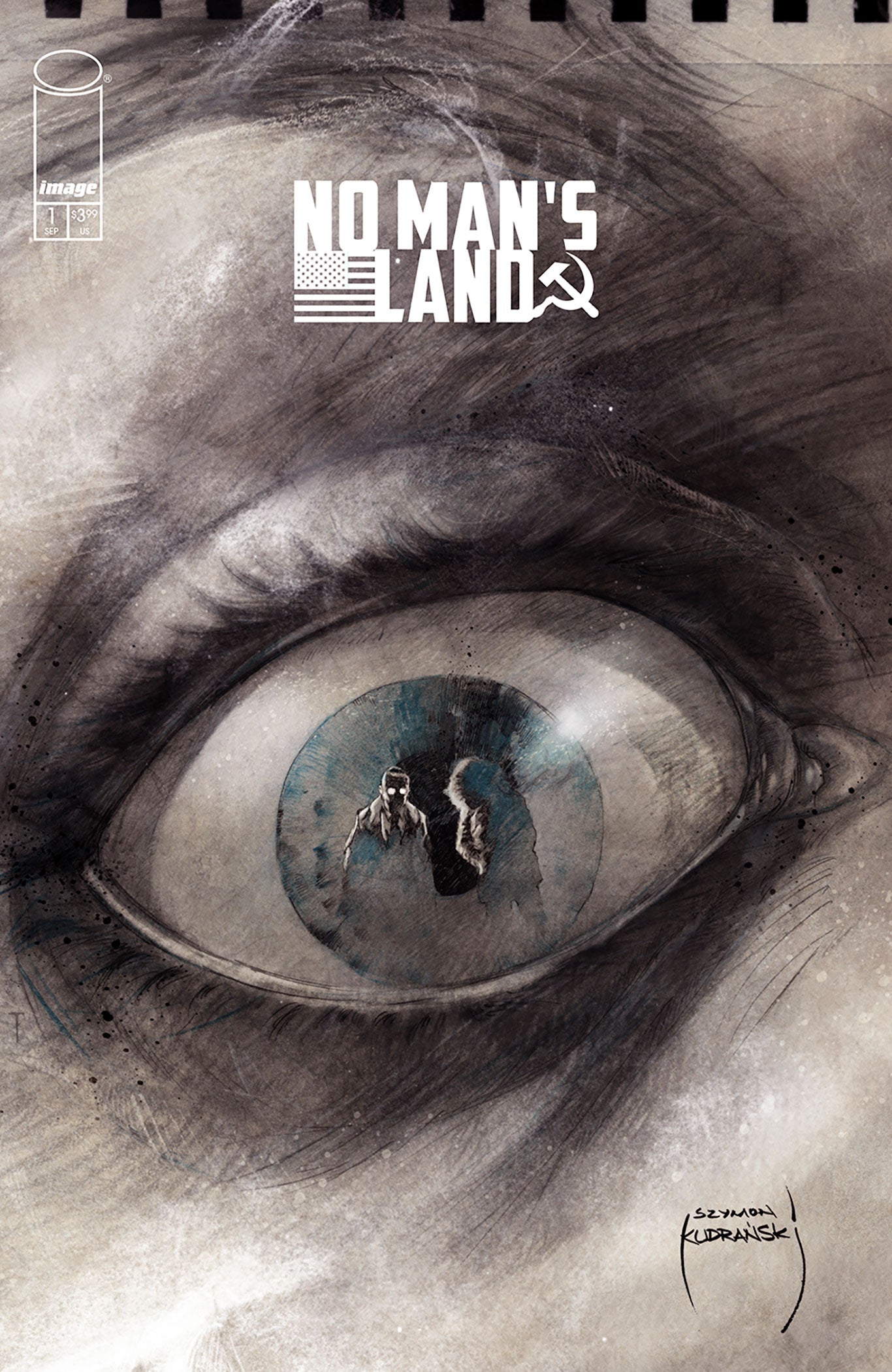 NO MANS LAND #1 (OF 4) CVR E SZYMON KUDRANSKI NOIR VAR