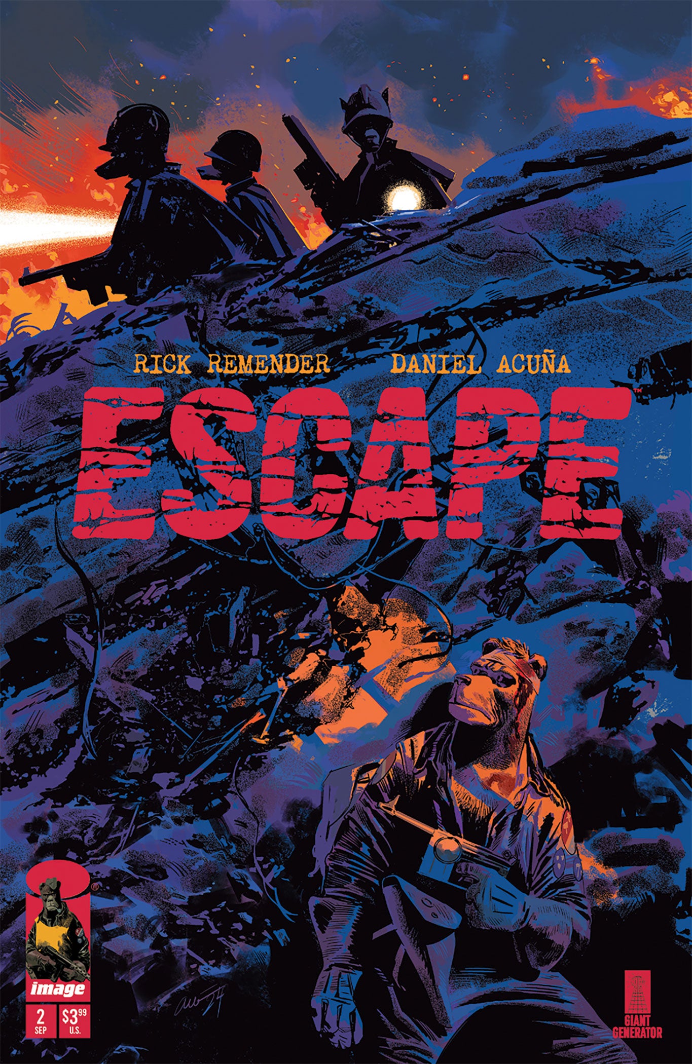 ESCAPE #2 CVR A DANIEL ACUNA