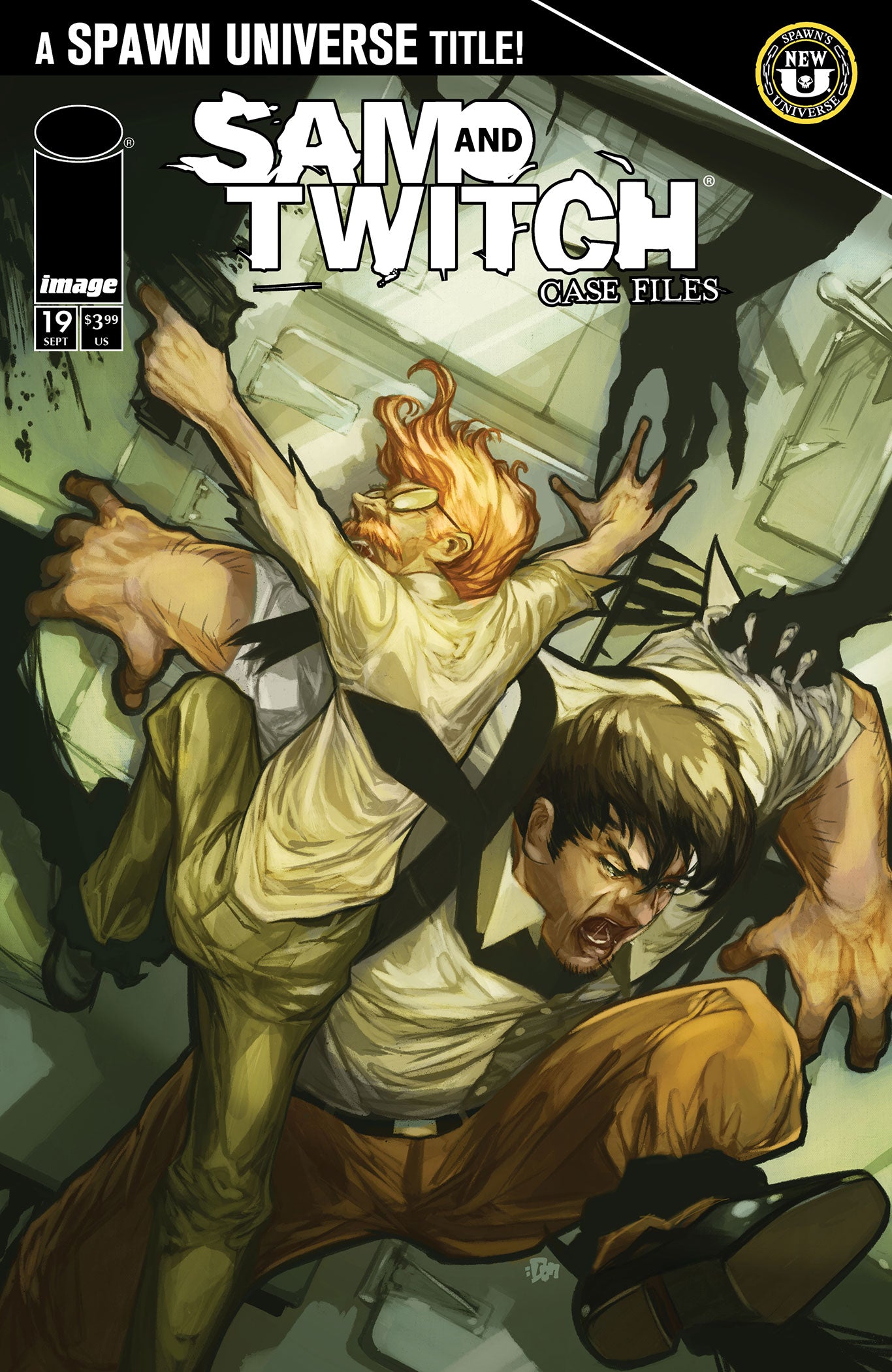 SPAWN SAM AND TWITCH CASE FILES #19 CVR B DON AGUILLO VAR