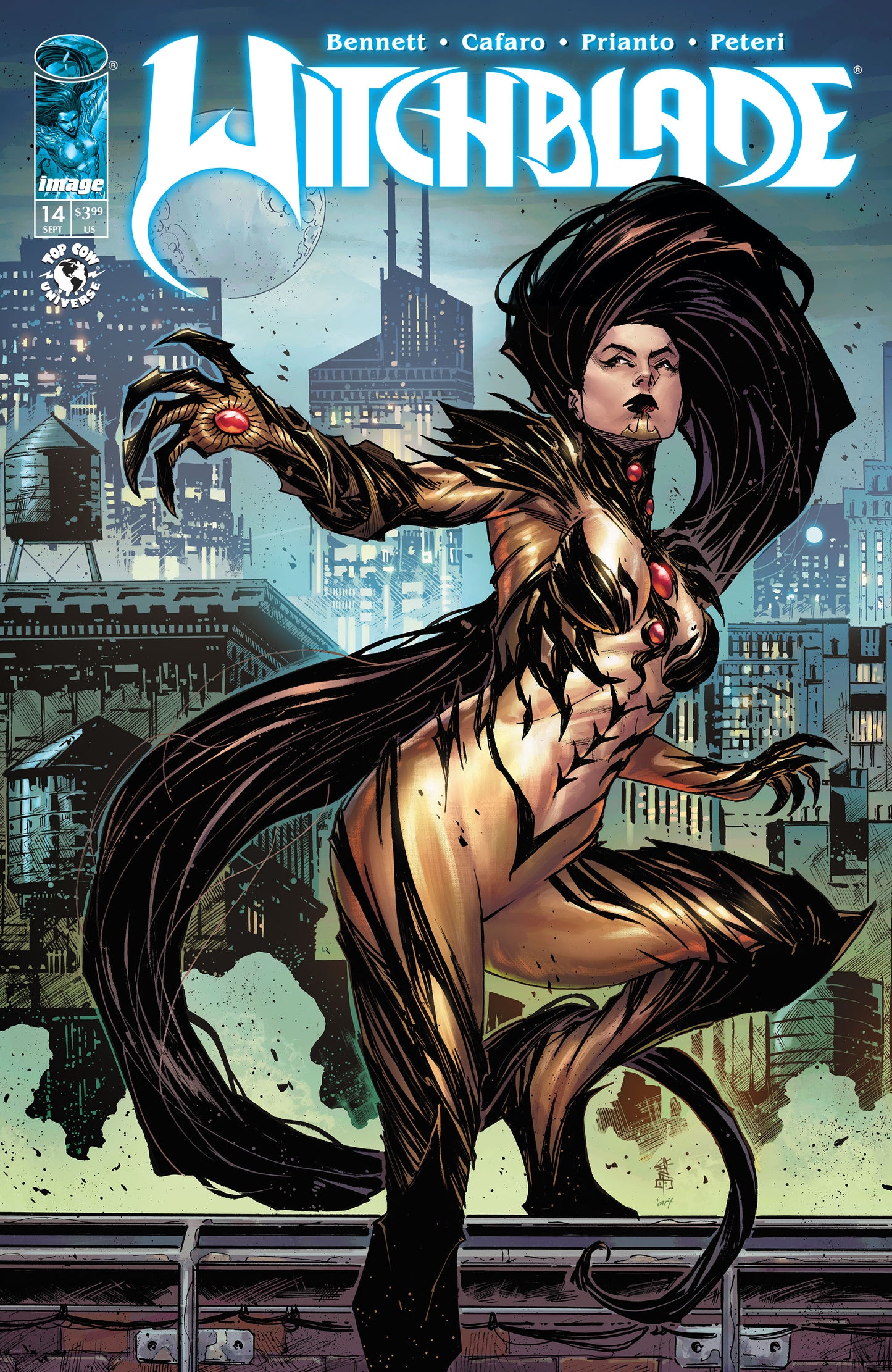 WITCHBLADE #14 CVR A GIUSEPPE CAFARO & ARIF PRIANTO