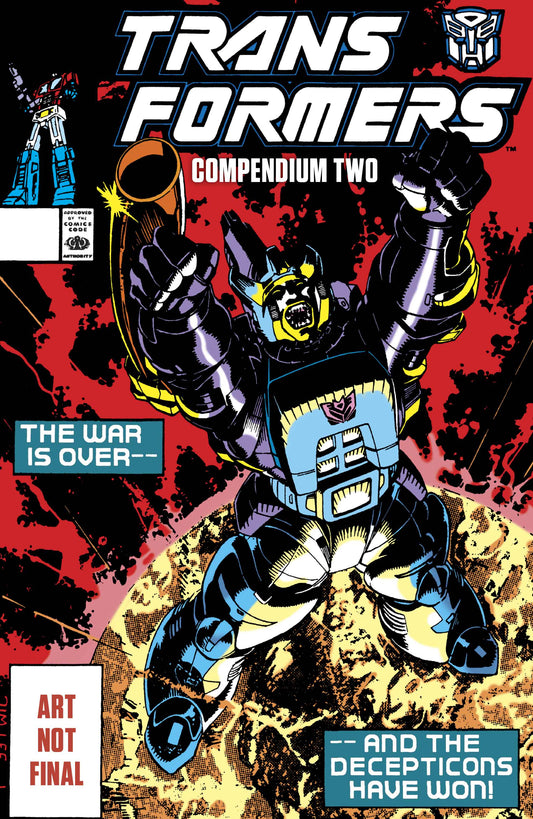TRANSFORMERS COMPENDIUM TP BOOK 2 DIRECT MARKET EXCLUSIVE JIM LEE CVR