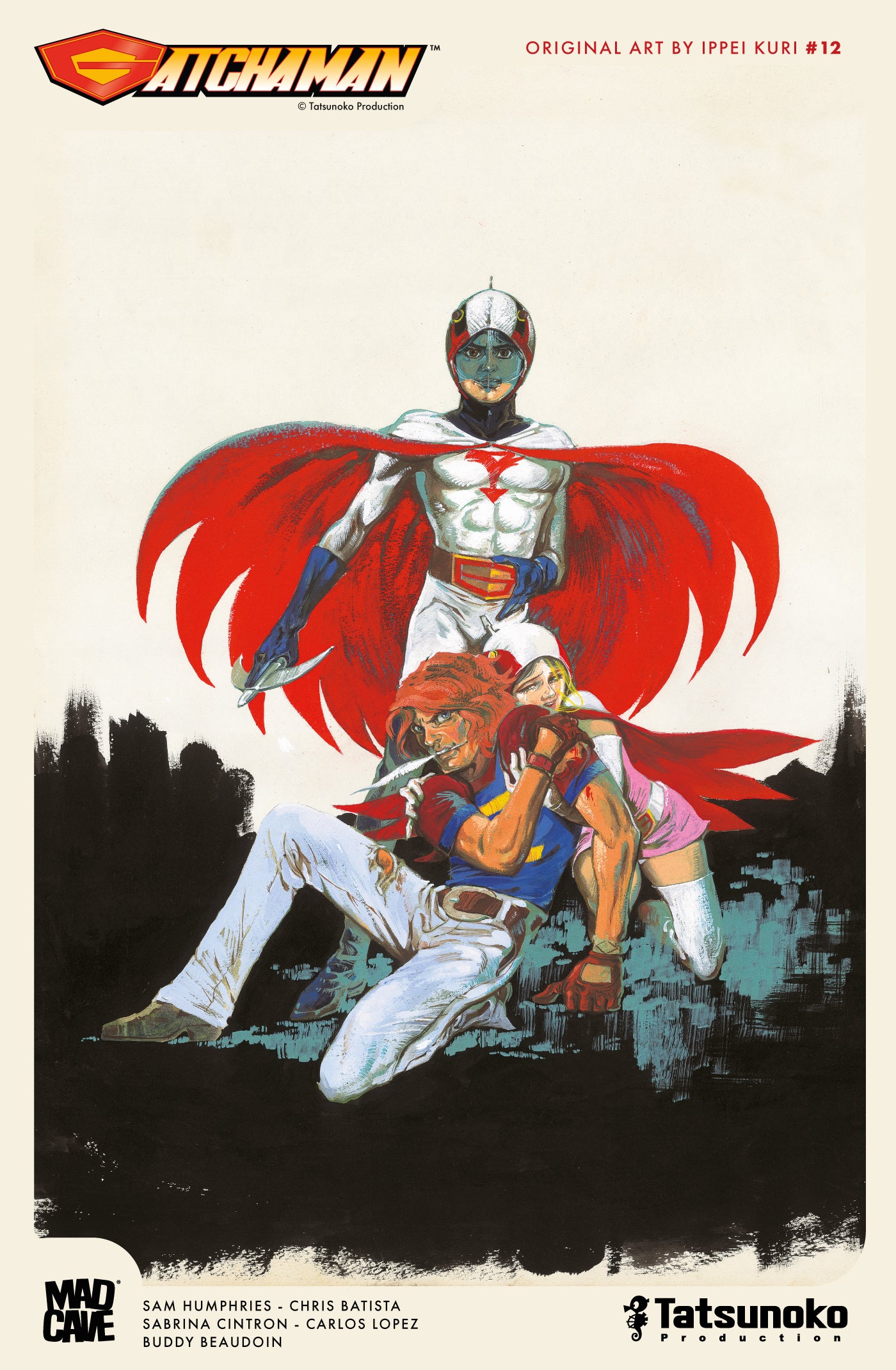 GATCHAMAN #12 CVR B IPPEI KURI CLASSIC TATSUNOKO ART VAR