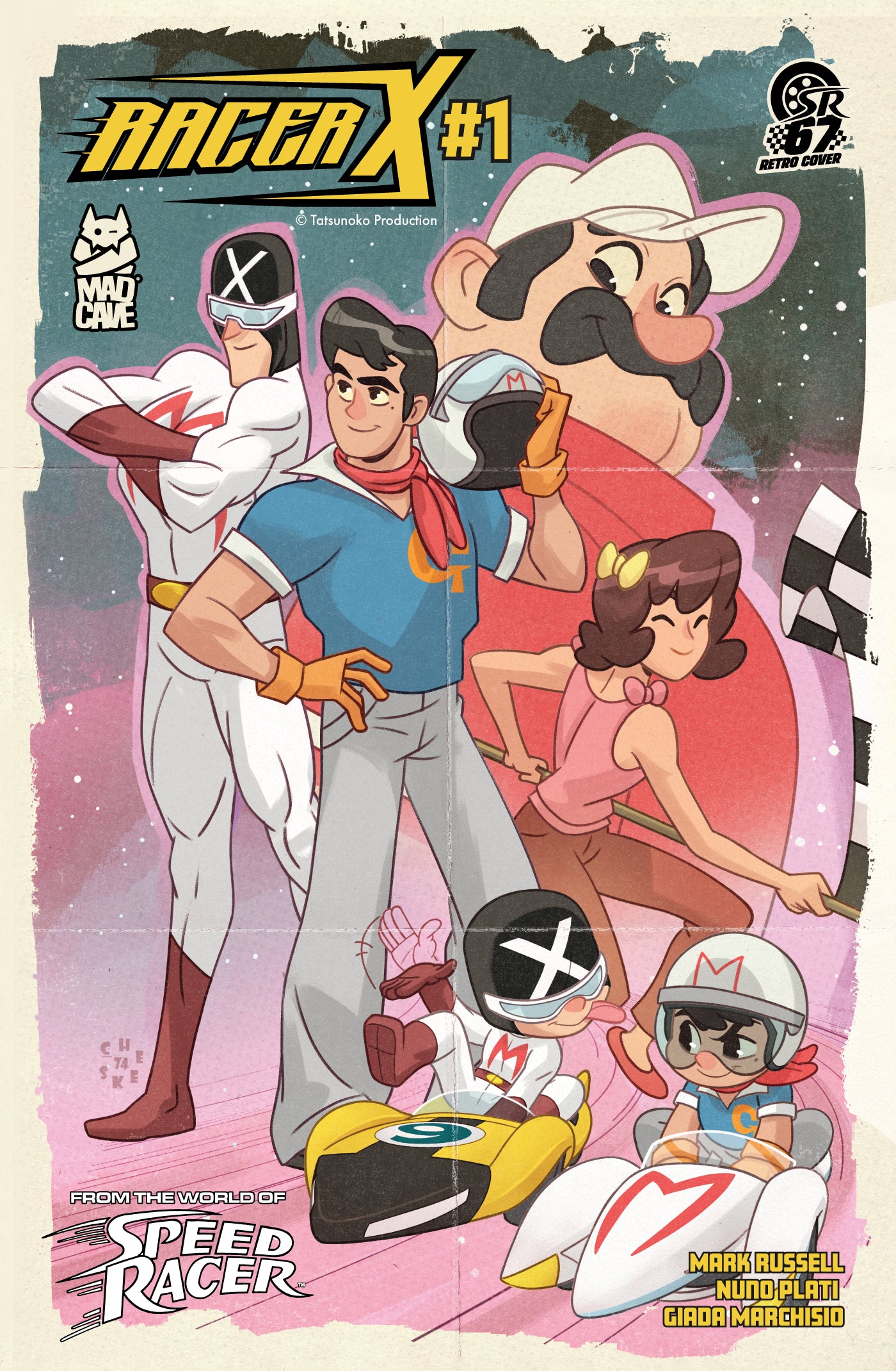 RACER X #1 (OF 8) CVR D 10 COPY SEAN GALLOWAY UNLOCK VAR