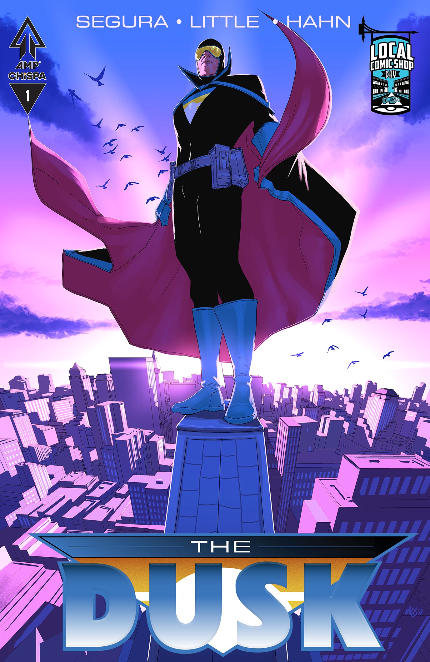 DUSK #1 (OF 4) CVR B PETE WOODS LCSD VAR