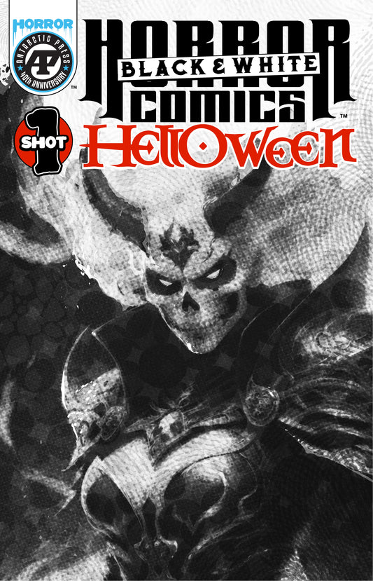HORROR COMICS BLACK AND WHITE HELLOWEEN SPECIAL (ONE SHOT) CVR B BRIAN DENHAM LUNAR EXCLUSIVE VAR (MR)