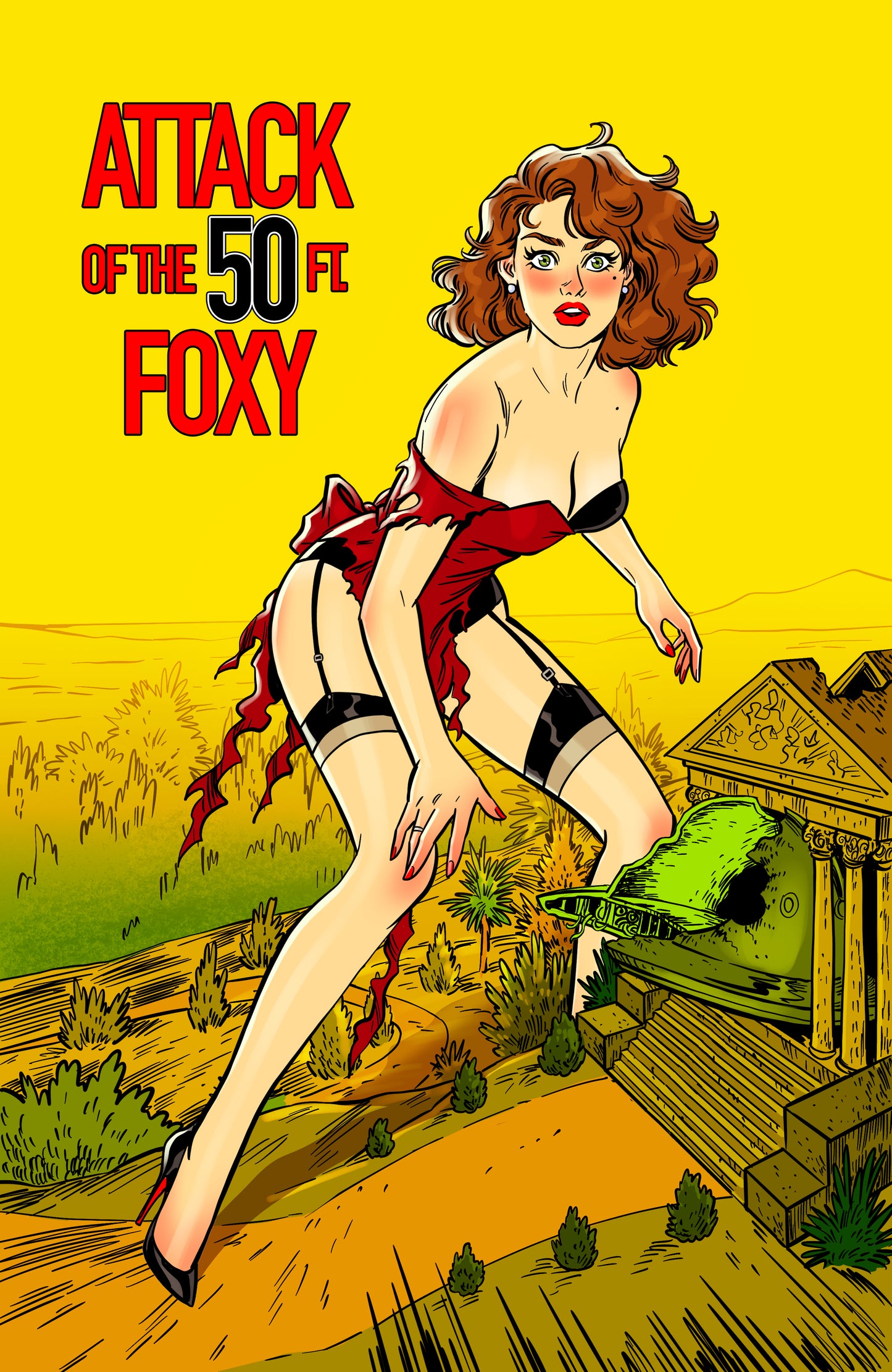 PINUPOCALYPSE #6 (OF 6) CVR B RYAN PASIBE CLASSIC MOVIE HOMAGE