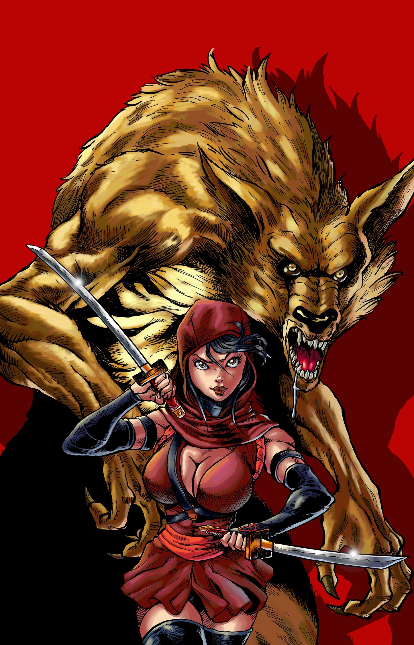 VAMPIRE NINJA ONO CURSE OF THE HAKKEN (ONE SHOT) CVR D BEN DUNN FOIL VIRGIN LUNAR EXCLUSIVE VAR