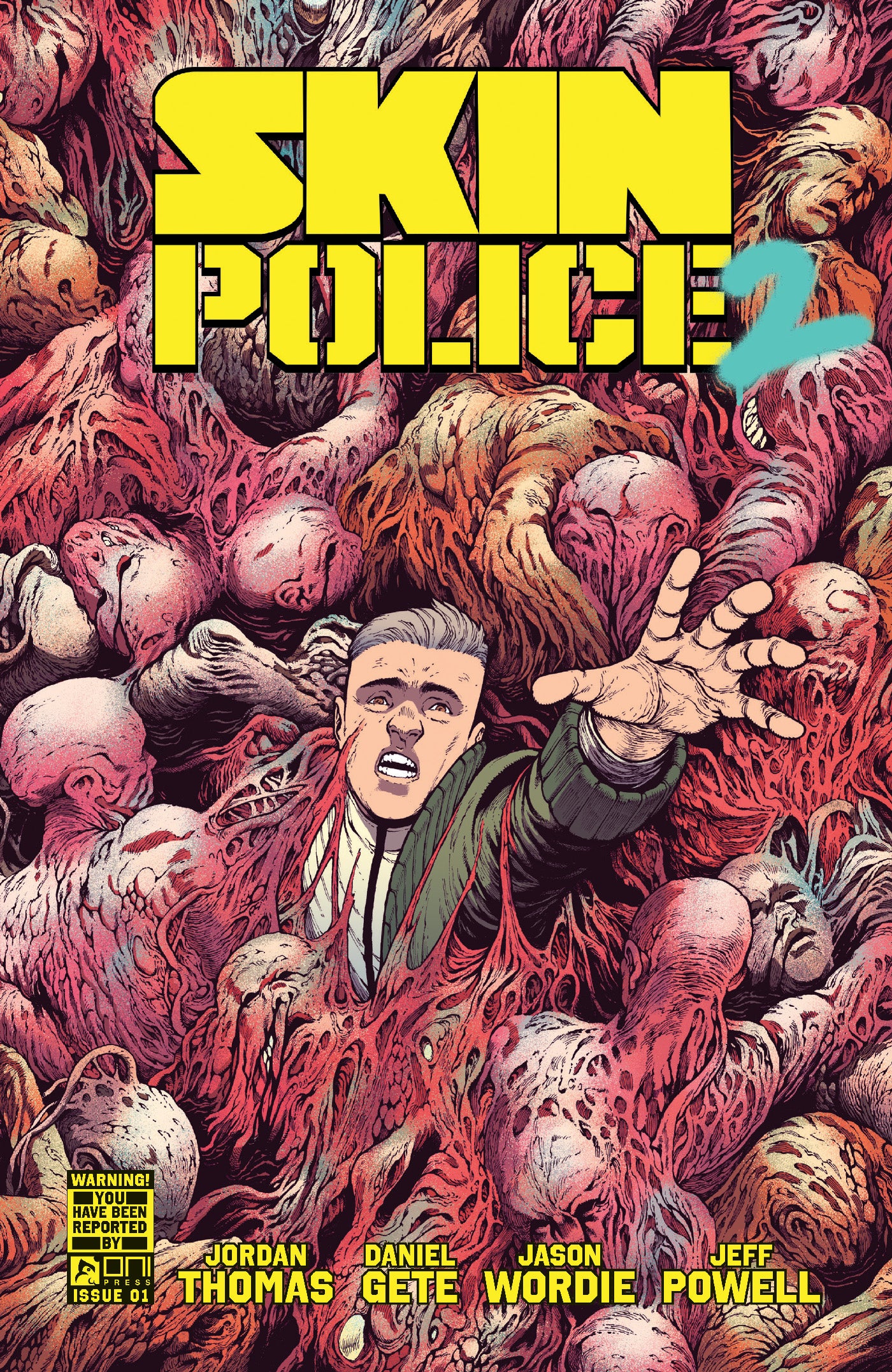 SKIN POLICE 2 #1 (OF 4) CVR A DANIEL GETE (MR)
