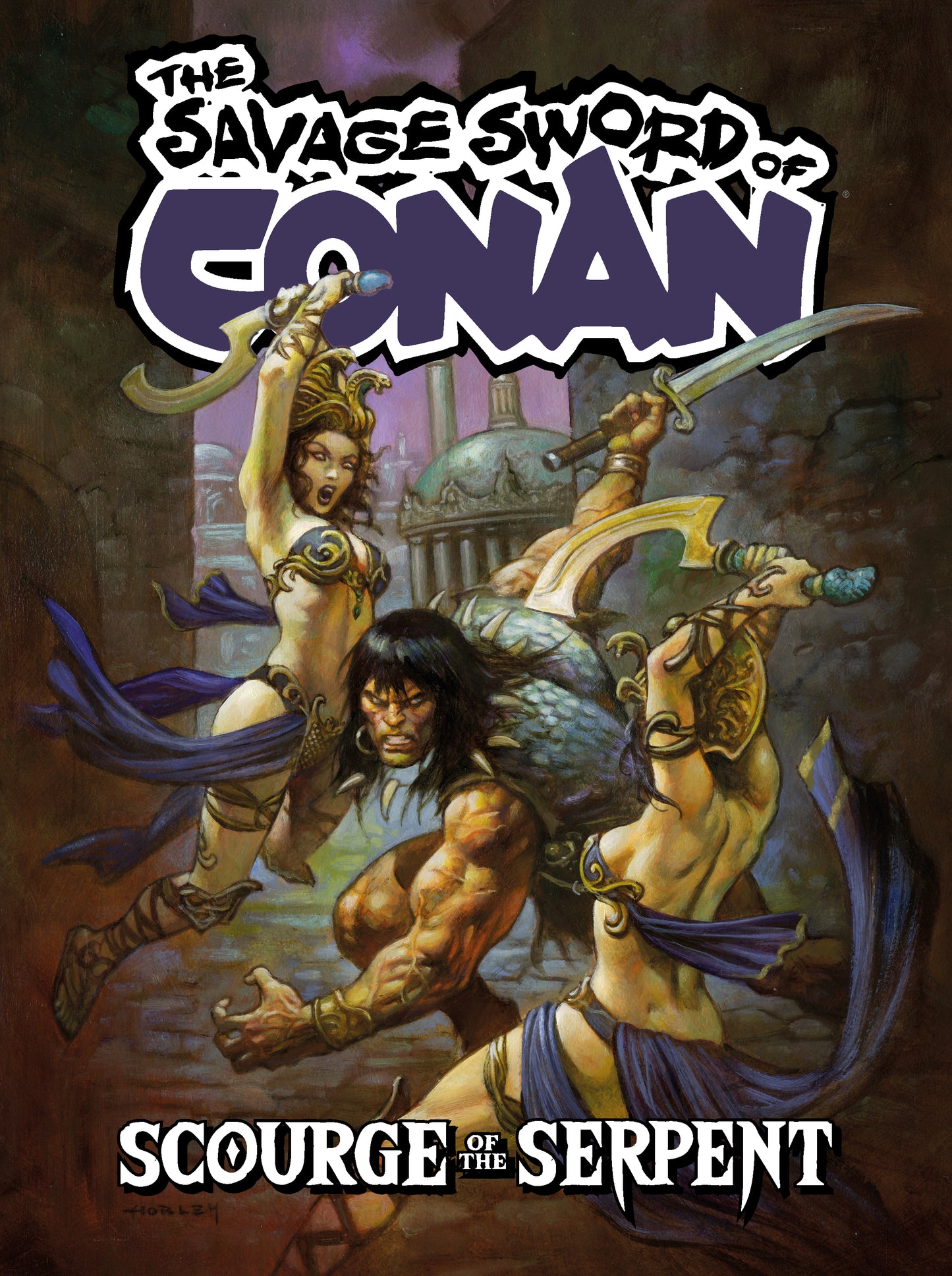 SAVAGE SWORD OF CONAN #10 CVR B ALEX HORLEY VAR (MR)