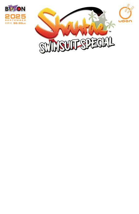 2025 SHANTAE SWIMSUIT SPECIAL #1 (ONE SHOT) CVR C BLANK SKETCH VAR