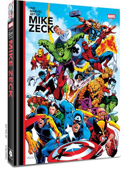 MARVEL ART OF MIKE ZECK HC DIRECT MARKET EXCLUSIVE