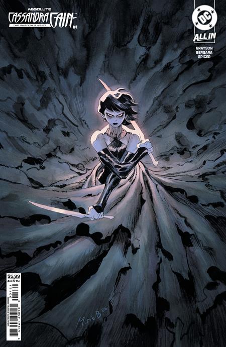 ABSOLUTE CASSANDRA CAIN THE SHADOWS HAND #1 (ONE SHOT) CVR B MATIAS BERGARA CARD STOCK VAR
