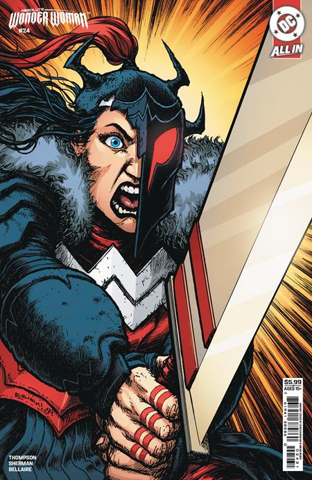 ABSOLUTE WONDER WOMAN #24 CVR C CHRIS BURNHAM CARD STOCK VAR