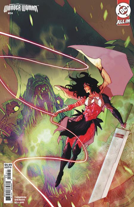 ABSOLUTE WONDER WOMAN #24 CVR D CARMINE DI GIANDOMENICO CARD STOCK VAR