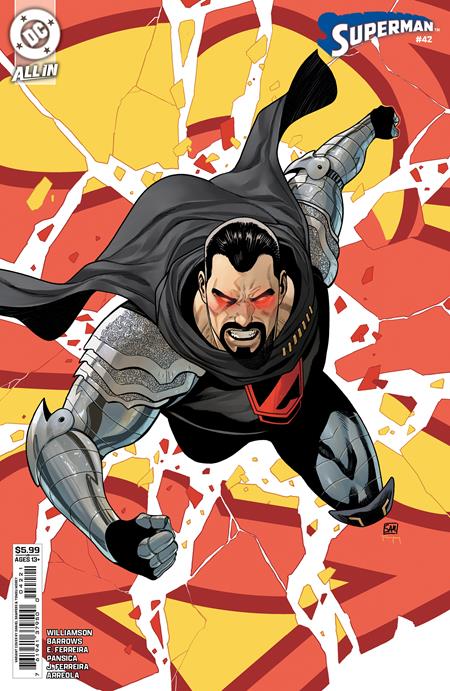 SUPERMAN #42 CVR B DANIEL SAMPERE CARD STOCK VAR (KINGDOM OF ZOD)