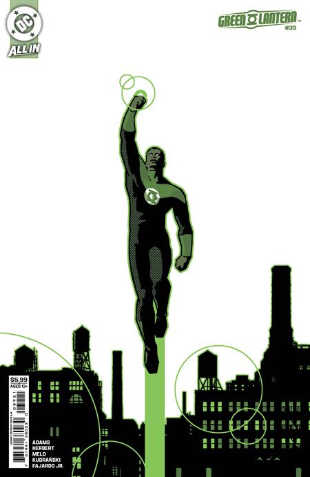 GREEN LANTERN #39 CVR B DAVID AJA CARD STOCK VAR