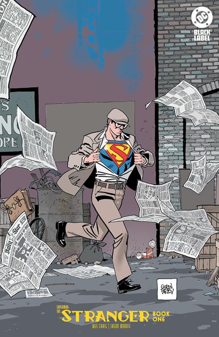 SUPERMAN THE STRANGER #1 (OF 6) CVR C GORAN PARLOV CARD STOCK VAR (MR)