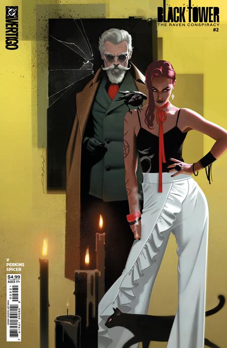 BLACK TOWER THE RAVEN CONSPIRACY #2 (OF 6) CVR B JEFF DEKAL CARD STOCK VAR (MR)