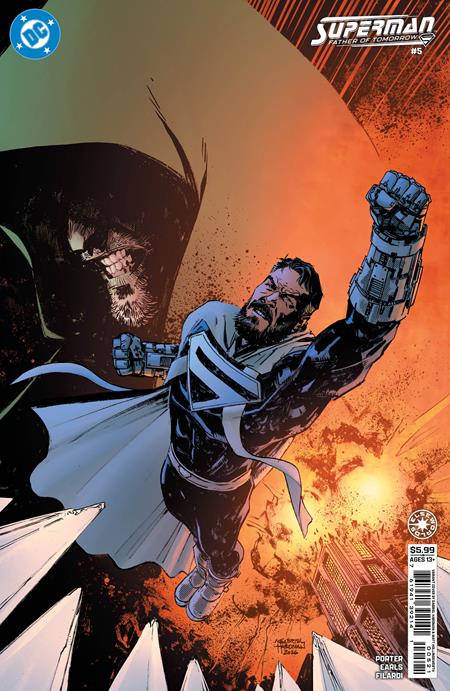 SUPERMAN FATHER OF TOMORROW #5 (OF 6) CVR B GABRIEL HARDMAN CARD STOCK VAR