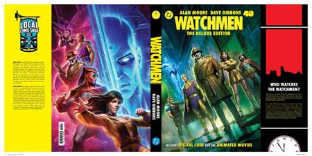 WATCHMEN THE DELUXE LCSD EDITION HC (MR) Allocations May Occur