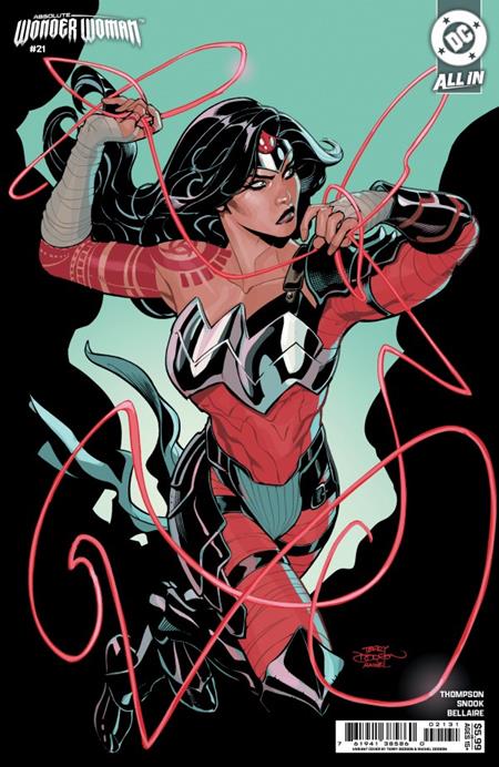 DF ABSOLUTE WONDER WOMAN #21 VARIANT SIGNED BY TERRY DODSON & RACHEL DODSON Allocations may occur.
