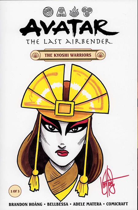 DF AVATAR THE LAST AIRBENDER THE KYOSHI WARRIORS #1 SIGNED AND REMARKED BY KEN HAESER Allocations may occur.