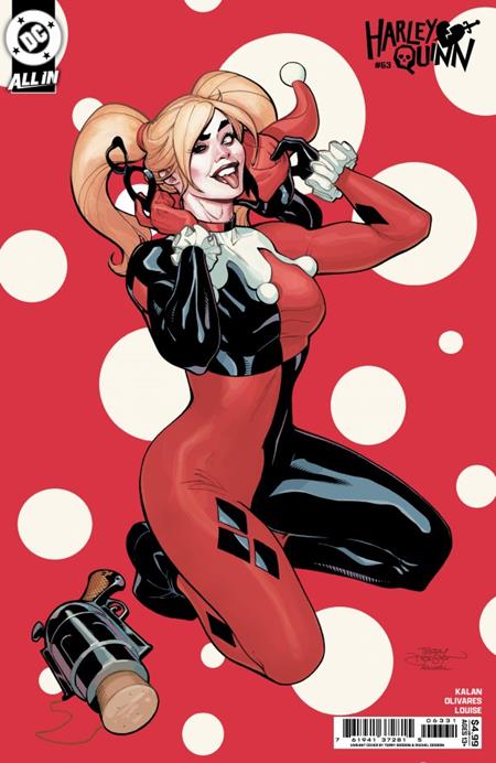 DF HARLEY QUINN #63 VARIANT SIGNED BY TERRY & RACHEL DODSON Allocations may occur.
