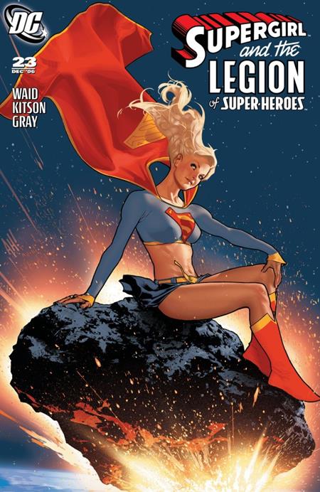 DF SUPERGIRL AND THE LEGION OF SUPERHEROES #23 FACSIMILE EDITION ADAM HUGHES FOIL VARIANT CGC GRADED Allocations may occur.